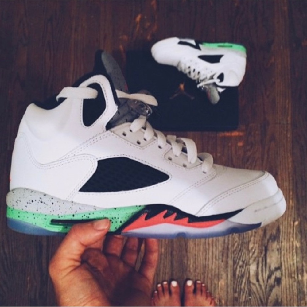 Jordan 5 Retro, Poison Green